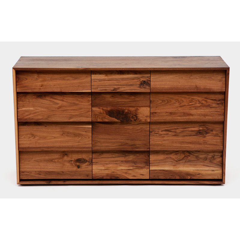 Oliver 12 - Drawer Solid Wood Dresser - Thumbnail 3