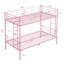 Lit superposé en métal rose sur simple-1712311663