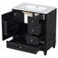 Meuble-lavabo avec lavabo, tablette et tiroirs-736150108-736150097