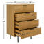 Commode 4 tiroirs Artemi