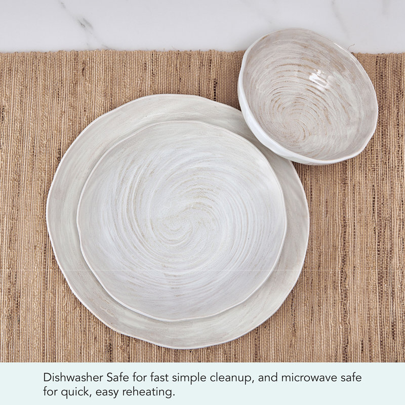 Mikasa Harley Stoneware Dinnerware Set, 12 Piece