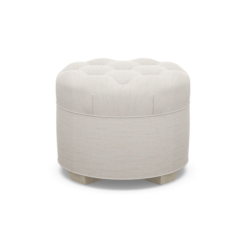 Round Ottoman, 3906-99, Sandstone