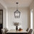 Hertford 4-Light Dimmable Geometric Lantern Pendant -1010738413