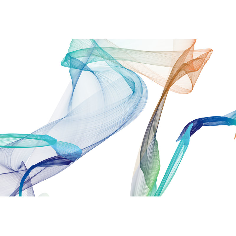 Dynamic Movement III by Irena Orlov - Painting on Canvas, 51 cm H x 76 cm W, Wrapped Canvas