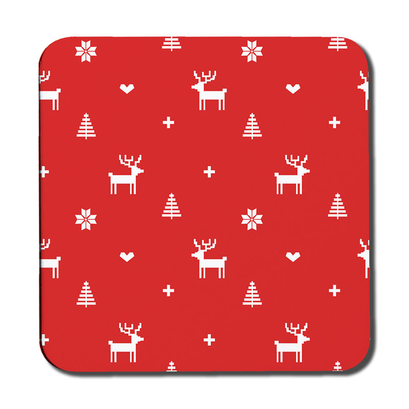 Square 6 Piece Coaster Set