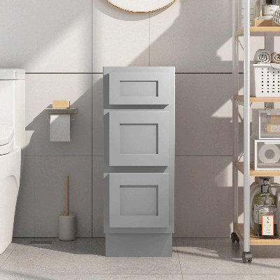 Hibbard Single Bathroom Vanity Base Only
