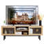 Crédence de rangement l 63 po Shulin-2054848900