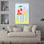 Art mural contemporain à fruits-945417900