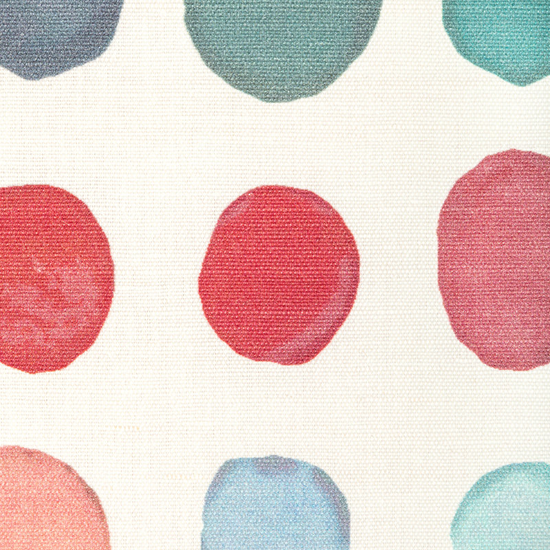 Rhapsody Twister Print Fabric, Petal/Teal