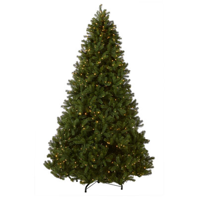 Downswept Douglas 10" Green Fir Artificial Christmas Tree with 1000 LED Multi Lights and Stand
