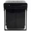 Poubelle de cuisine coulissante vidaXL 12,7 gal