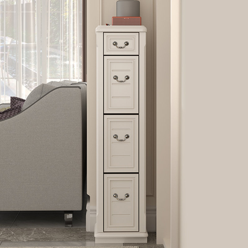 White Solid wood Shoe Storage