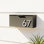 Short Stack Wall Mounted Steel Mailbox