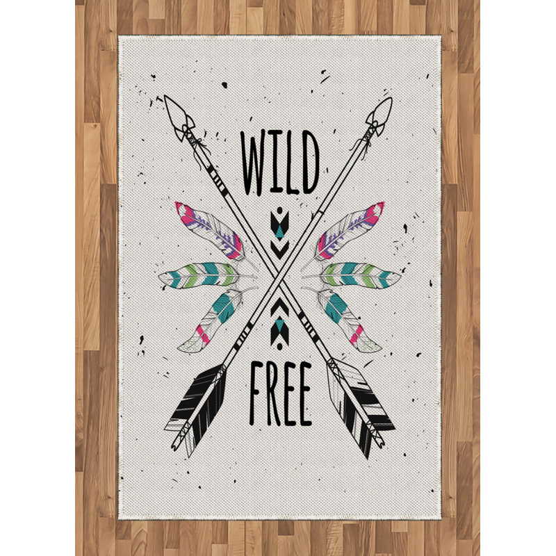 Colrain Hand Woven Area Rug, Rectangle 120 x 180cm