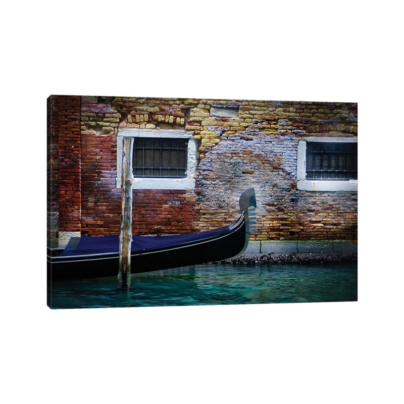 Gondola''s FÃ¨rro (Meaning Iron) by Zoe Schumacher - Wrapped Canvas Print, 20.32 cm H x 30.48 cm W