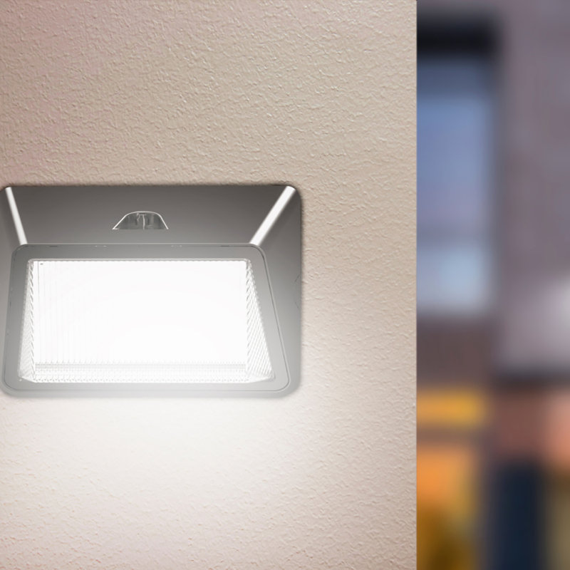 Refractor Wall Pack Light - 3500 Lumens - 4000K - Bronze