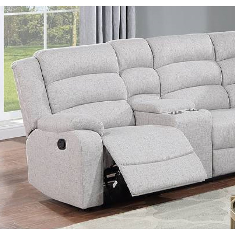 Ensemble modulaire inclinable 3 pièces, Tissu os véritable