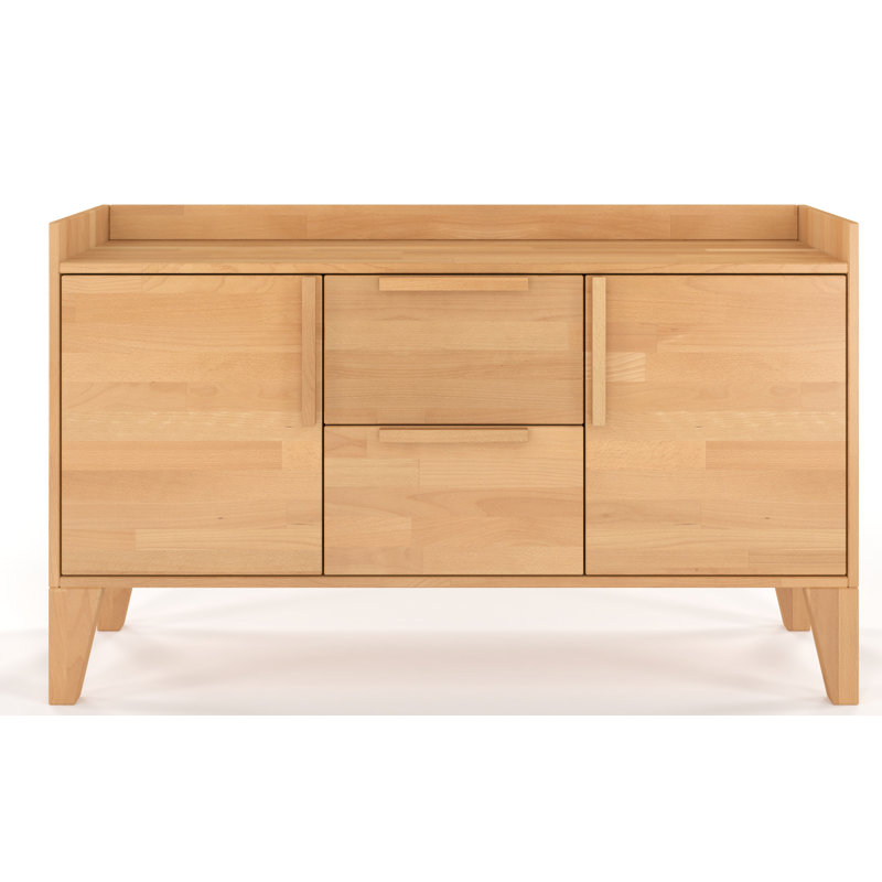 Jovanni Solid Wood 121 cm W Chest of 2 Drawers