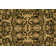 Tapis vert de style oriental