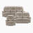 Ensemble de salon inclinable 3 pièces Hwang Plliow-731270710