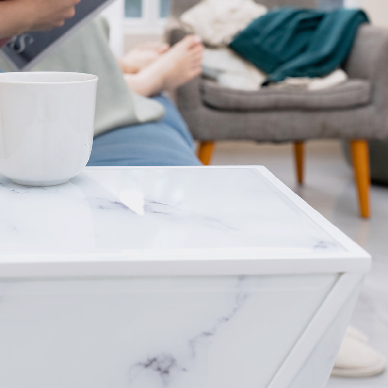 Table de chevet Harlsden, Blanc