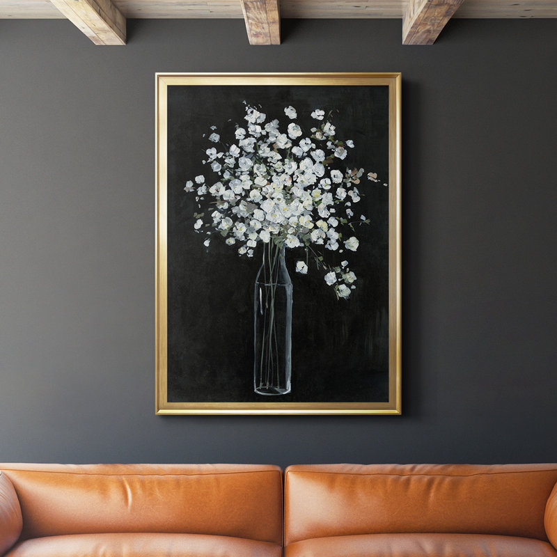 Reproduction encadrée de qualité supérieure - Prêt à accrocher, H 30,5 po x l 22,5 po x P 1 po, Encadrement doré