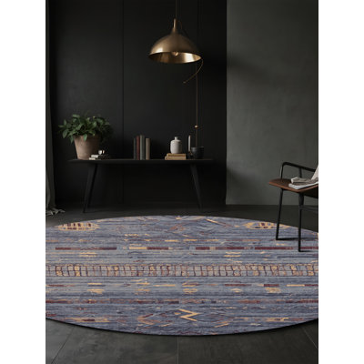 Tapis mauve soyeux et moelleux