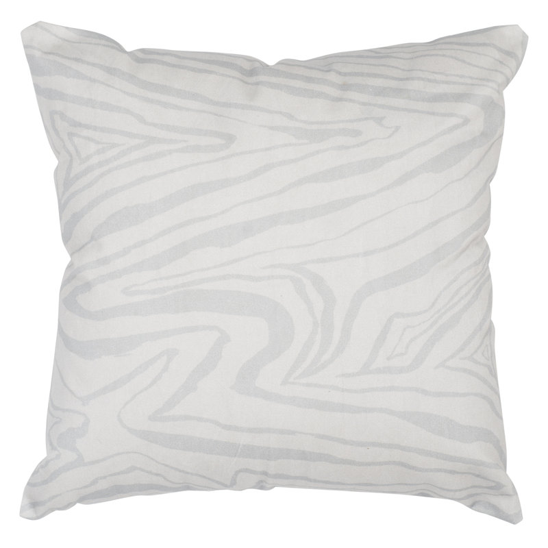 Mccloskey Geometric Feather Reversible Throw Pillow