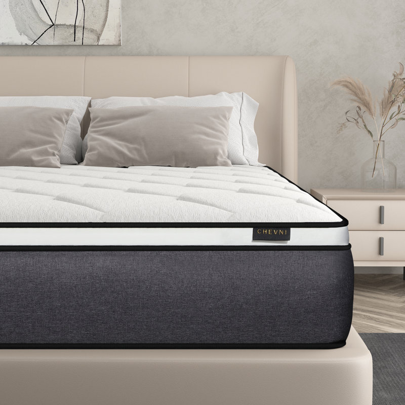 Matelas hybride moyen en mousse à mémoire de forme, Très grand, 12"