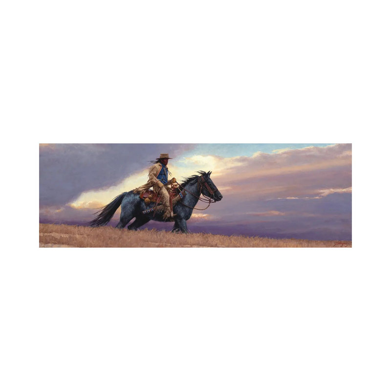 The Scout by Joe Velazquez - Wrapped Canvas Panoramic Painting, 121.92 cm H x 40.64 cm W x 3.175 cm D