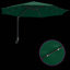 Garden Parasol with LED Strip Lights Manual Polyester and Steel Solar-1547198605-1547198642