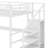 Metal Loft Bed With L-Shaped Desk And USB, Wardrobe And  Shelf, High Loft Bed With LED For Kids Teens Adults-659173480-659173481