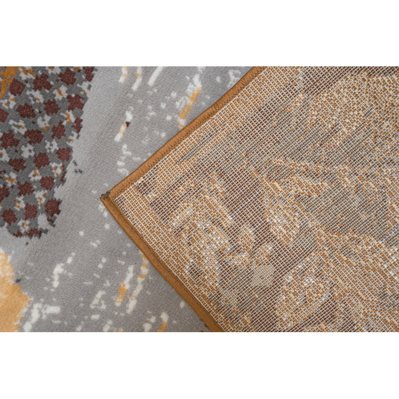 Brun/beige Tapis décoratif, Rectangle 3 pi 6 po x 5 pi 6 po