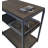 Milardo Solid Wood End Table with Wireless Charger and Storage-136375959