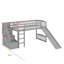 Lit mezzanine avec escalier et glissade-2007751097
