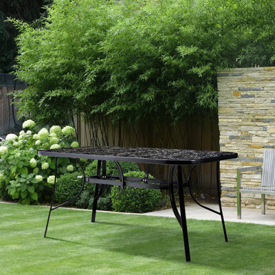 Rectangular Outdoor Dining Table