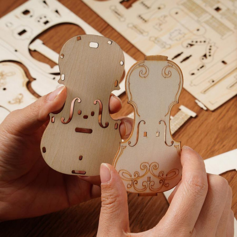 DIY 3D Puzzle - Cello - 58pcs
