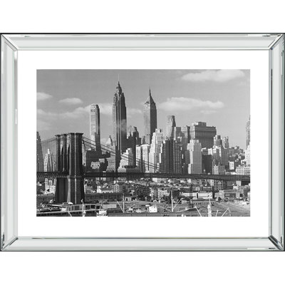 Lower Manhattan Skyline - Single Picture Frame Print