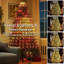 Guirlande de Noël avec guirlande lumineuse 400Led