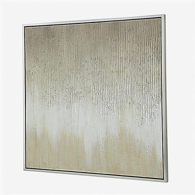 40 po x 40 po, art mural, impression murale sur toile peinte à la main Golden Sunshine