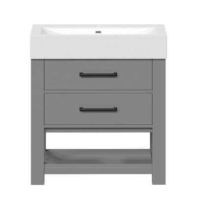 MagickWoods Amber 30.25'' Single Bathroom Vanity Base Only