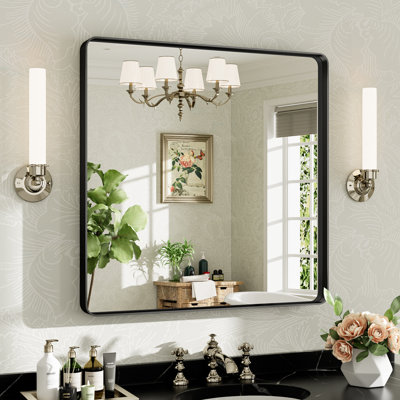 Miroir de salle de bain mural Llesenia