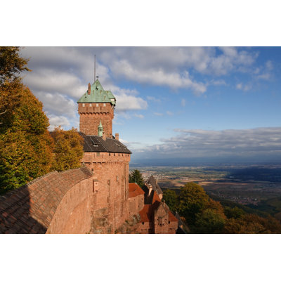 Castle Of Haut-Koenigsbourg, Alsace, France by Patrickpoendl - Wrapped Canvas Print