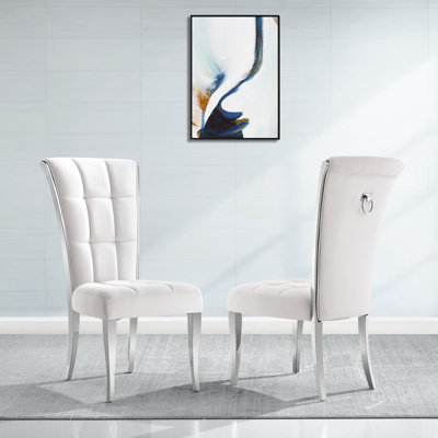 Marianela 19.7'' H Velvet Upholstered Side Chair