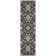 Machine Washable Indoor/Outdoor Segin ACN1149 Black Rug