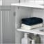 Armoire de salle de bain sous le lavabo avec deux portes, armoire de salle de bain piédestal sous le lavabo kleankin-1127511285