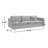 Fleetwood 100'' Upholstered Sofa-1411485670