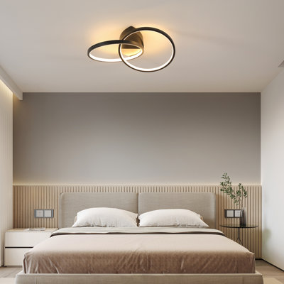 Deandray Iron and Aluminium LED Flush Mount