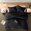 Ensembles de literie luxueux, velours simple en polyester TG