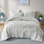 Ensembles de literie luxueux en velours de sherpa, polyester confortable, design gris douillet pour la maison